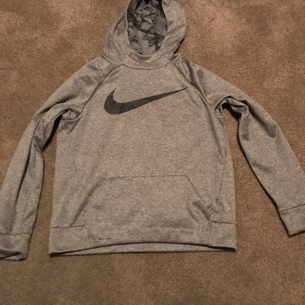 Grey Nike hoodie
